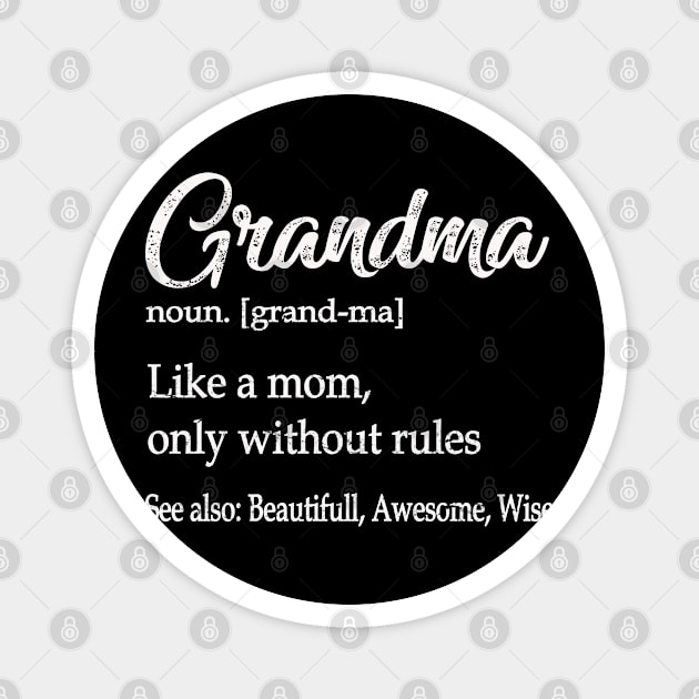 Grandma Magnet by Leosit